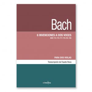 Invenciones de Bach: para dos violas