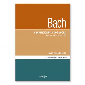Invenciones de Bach: para dos violines